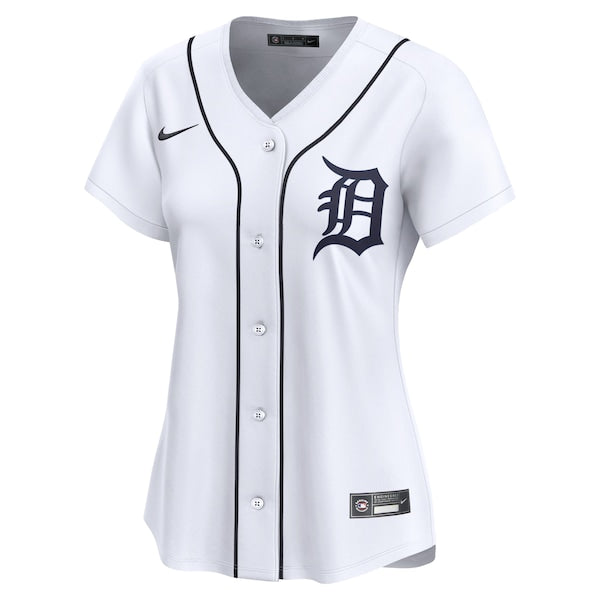 Detroit Tigers Nike Women's Home Limited Custom Jersey - White - Image 2