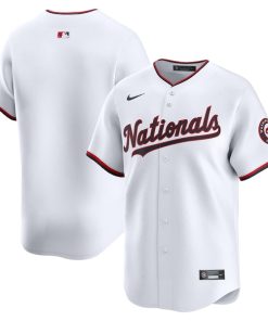 Washington Nationals Nike Home Limited Jersey - White