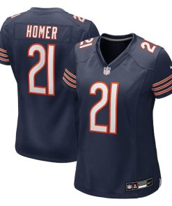 Travis Homer Chicago Bears Nike Women's Team Game Jersey -  Navy