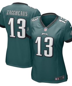 Olamide Zaccheaus Philadelphia Eagles Nike Women's Game Jersey - Midnight Green
