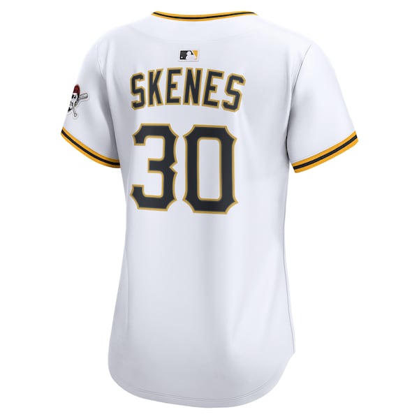 Paul Skenes Pittsburgh Pirates Nike Women's Home Limited Player Jersey - White - Image 3