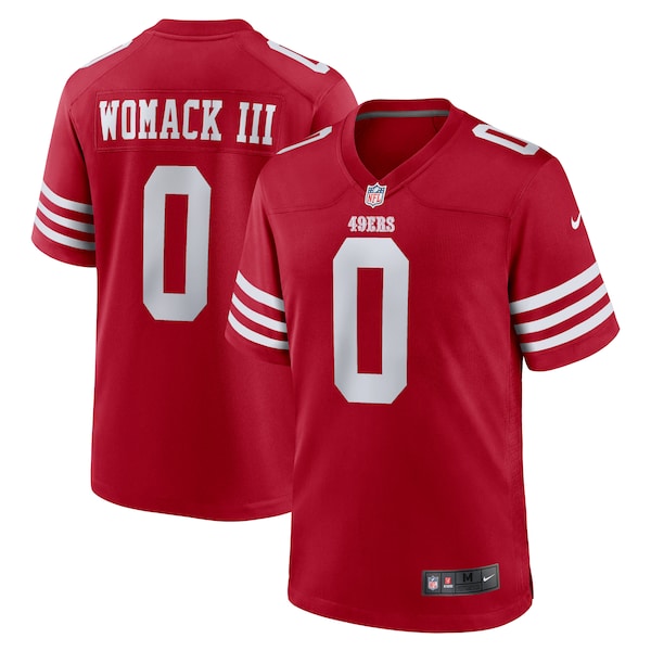 Samuel Womack III San Francisco 49ers Nike Game Jersey - Scarlet