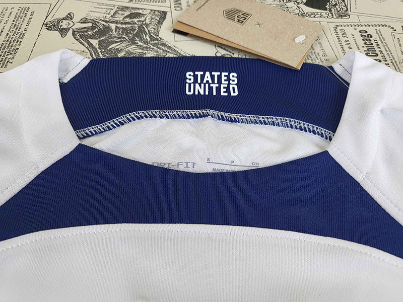 Custom USMNT Nike 2022/23 Home Authentic Jersey - White - Image 5