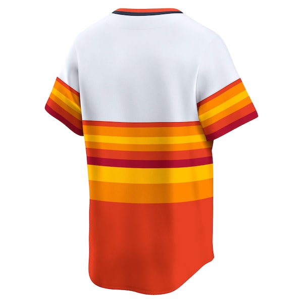 Houston Astros Nike Throwback Cooperstown Collection Limited Jersey - White - Image 3