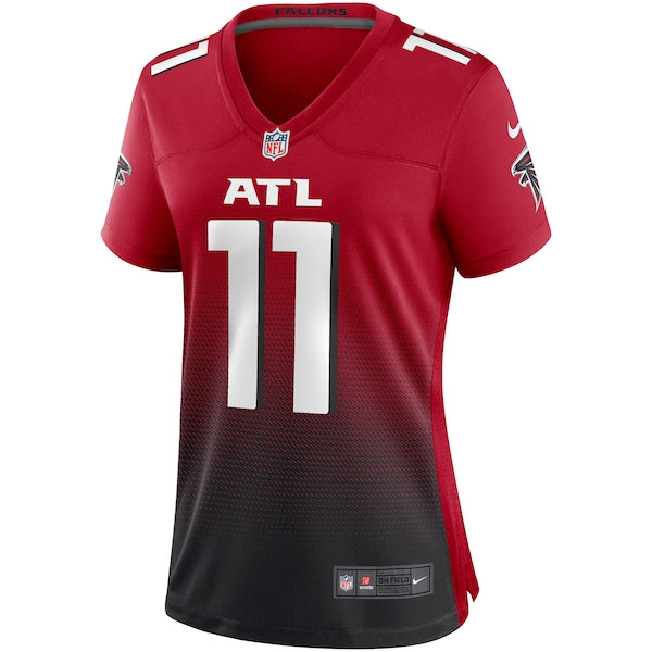 Julio Jones Atlanta Falcons Nike Women's 2nd Alternate Game Jersey - Red - Image 2