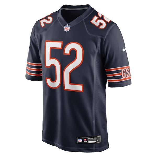 Drew Dalman Chicago Bears Nike Team Game Jersey - Navy - Image 2