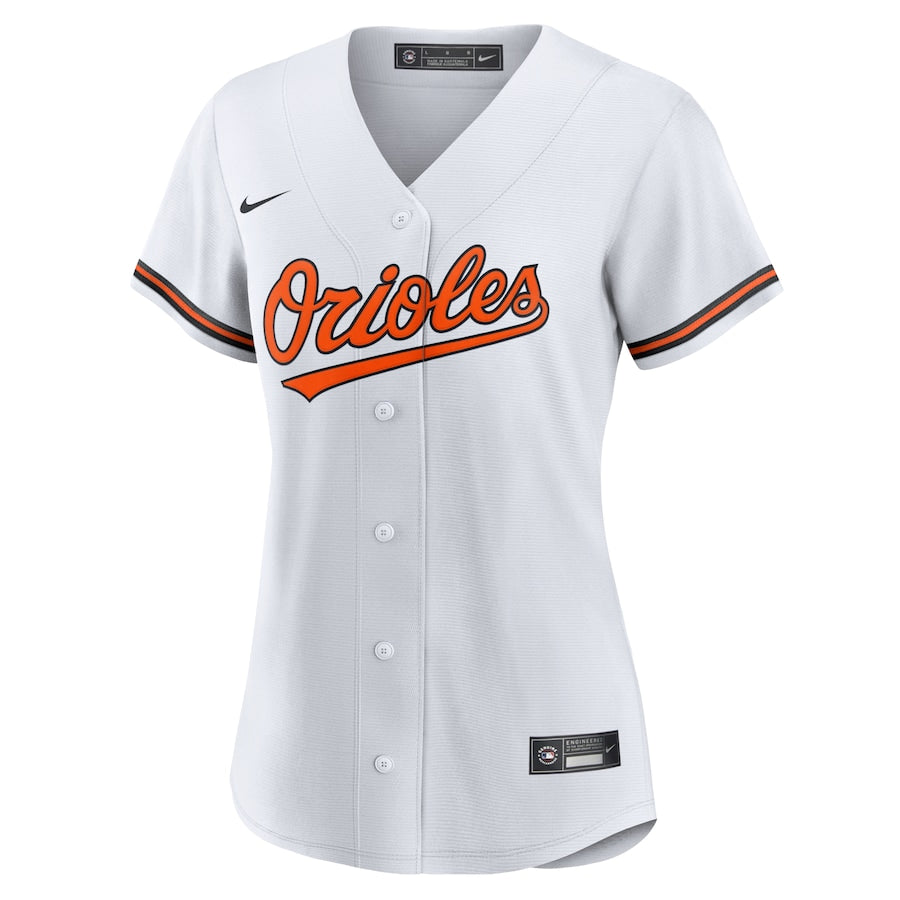 Baltimore Orioles Nike Women's Home Replica Team Jersey - White - Image 2