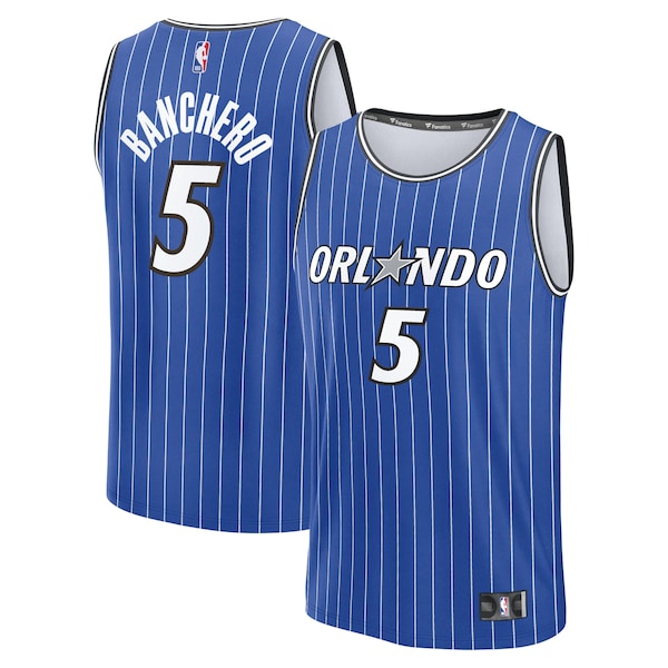 Paolo Banchero Orlando Magic Youth Fast Break Replica Player Jersey - Icon Edition - Blue/Black