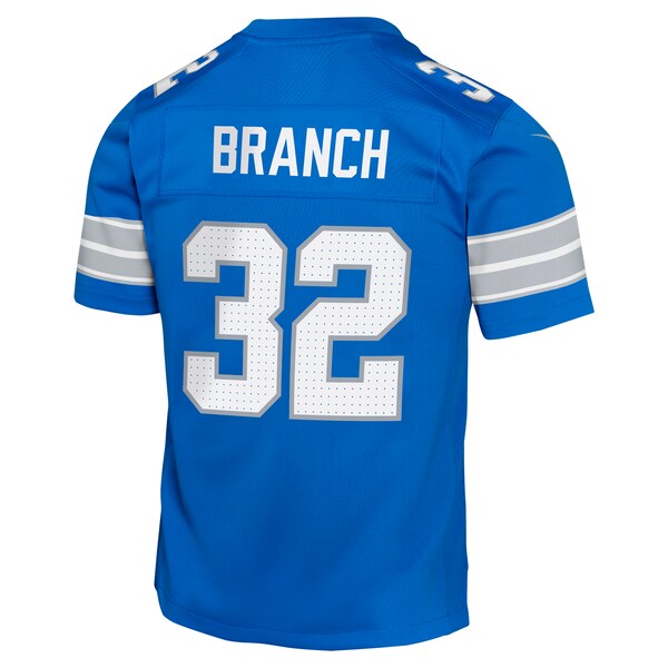 Brian Branch Detroit Lions Nike Youth Team Player Game Jersey - Blue - Image 4