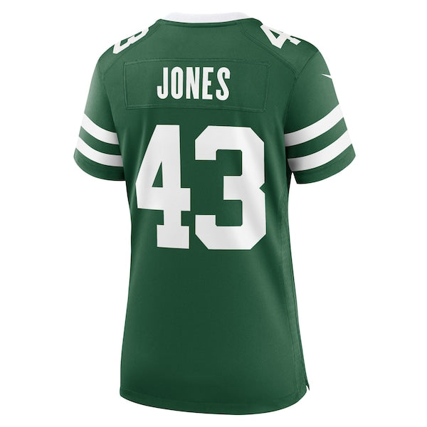 Cam Jones New York Jets Nike Women's Team Game Jersey - Legacy Green - Image 3