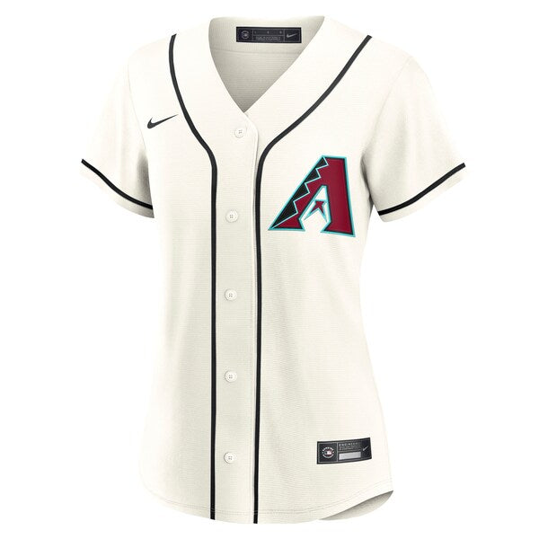 Corbin Carroll Arizona Diamondbacks Nike Women's Home Replica Jersey - Cream - Image 2