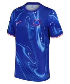 Alternative view of Reece James Chelsea Nike 2024/25 Home Replica Player Jersey - Blue