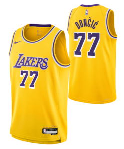 Luka Don?i? Los Angeles Lakers Nike Youth Swingman Jersey - Icon Edition - Gold