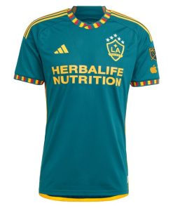 Alternative view of Marco Reus LA Galaxy adidas 2024 LA Kit Authentic Player Jersey - Green
