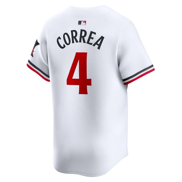 Carlos Correa Minnesota Twins Nike Youth Home Limited Player Jersey - White - Image 3