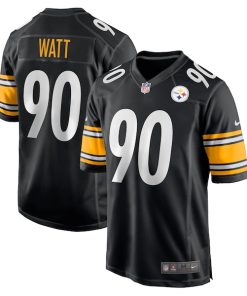 T.J. Watt Pittsburgh Steelers Nike  Game Jersey -  Black