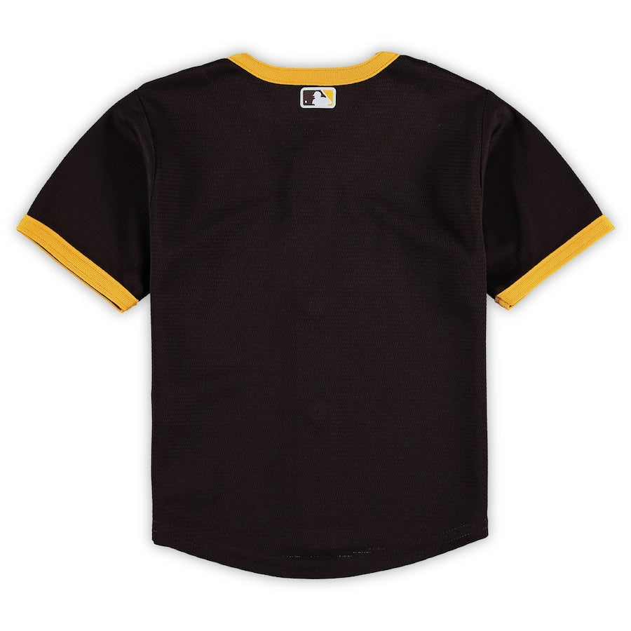 San Diego Padres Nike Toddler Replica Team Jersey - Brown - Image 3