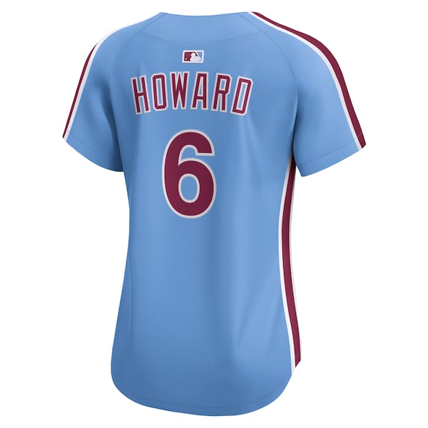 Ryan Howard Philadelphia Phillies Nike Women's Alternate Limited Jersey - Light Blue/White - Image 4