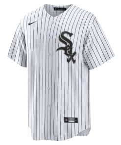 Alternative view of Luis Robert Chicago White Sox Nike Replica Player Name Jersey - White