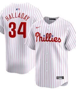 Roy Halladay Philadelphia Phillies Nike Home Limited Player Jersey - White