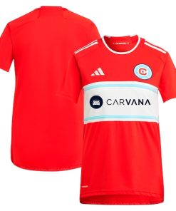 Chicago Fire adidas Women's 2024 Return To Red Replica Jersey?¨C Red