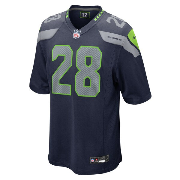 Nehemiah Pritchett Seattle Seahawks Nike Game Jersey - College Navy - Image 2