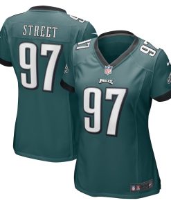Kentavius Street Philadelphia Eagles Nike Women's Game Player Jersey - Midnight Green