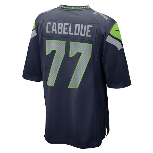Bryce Cabeldue Seattle Seahawks Nike Team Game Jersey - College Navy - Image 3