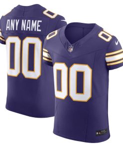 Minnesota Vikings Nike Vapor F.U.S.E. Elite Custom Jersey - Purple