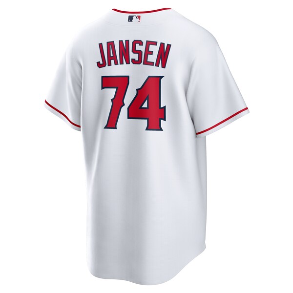 Kenley Jansen Los Angeles Angels Nike Home Replica Jersey - White - Image 3