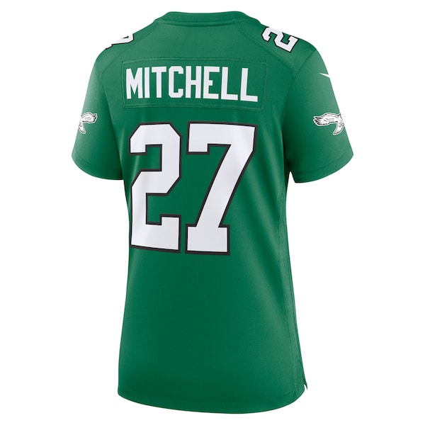 Quinyon Mitchell Philadelphia Eagles Nike Women's Alternate Game Jersey - Kelly Green/Green - Image 4