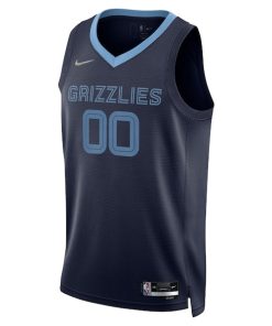 Alternative view of Memphis Grizzlies Nike 2021/22 Diamond Swingman Custom Jersey - Icon Edition - Navy