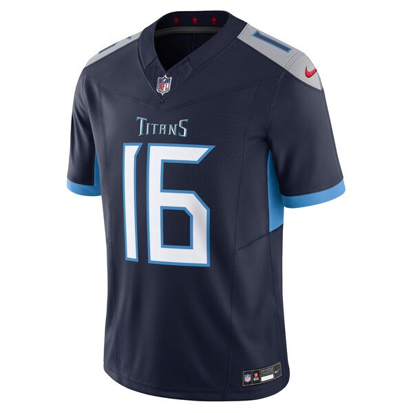 Treylon Burks Tennessee Titans Nike Vapor F.U.S.E. Limited Jersey - Navy/Light Blue - Image 6