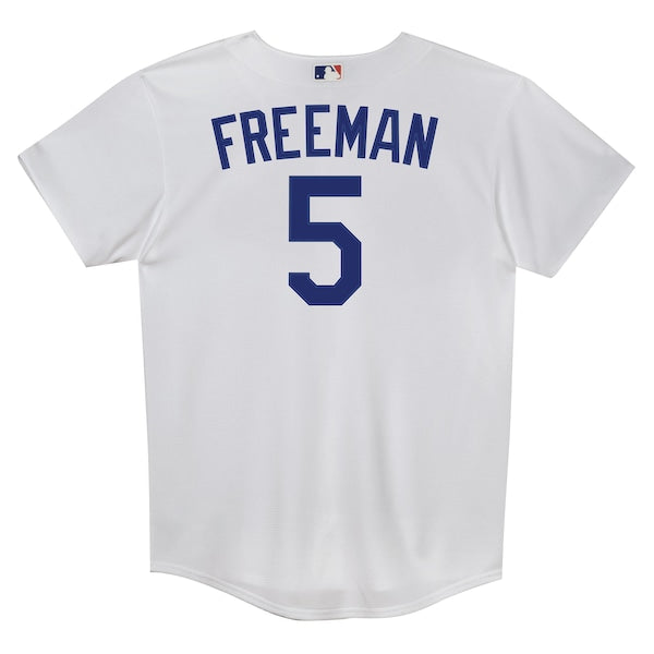Freddie Freeman Los Angeles Dodgers Nike Preschool Home Replica Player Jersey - White - Image 3