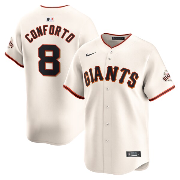 Michael Conforto San Francisco Giants Nike Home Limited Player Jersey?ยจC Cream