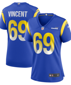 Taron Vincent Los Angeles Rams Nike Women's  Game Jersey - Royal