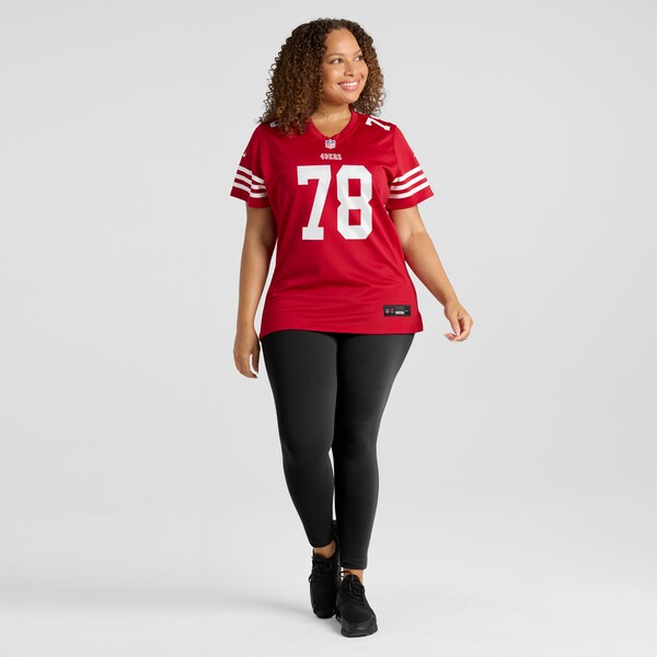 Ben Bartch San Francisco 49ers Nike Women's Game Jersey - Scarlet - Image 7