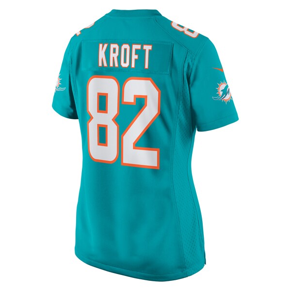 Tyler Kroft Miami Dolphins Nike Women's Team Game Jersey - Aqua - Image 3