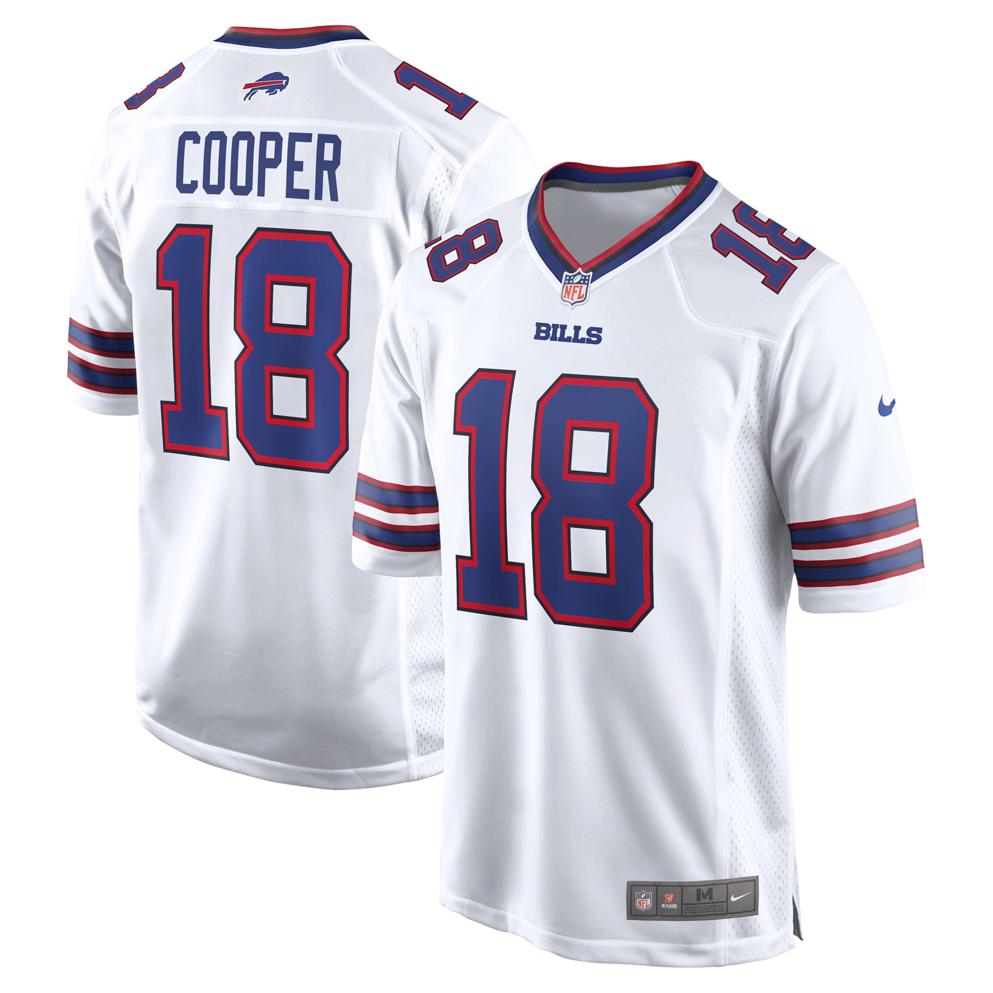 Amari Cooper Buffalo Bills Nike 2nd Alternate Game Jersey - Red/White - Image 10