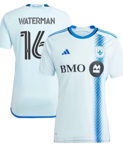 Joel Waterman CF Montreal adidas 2024 La Main Replica Player Jersey?¨C Light Blue