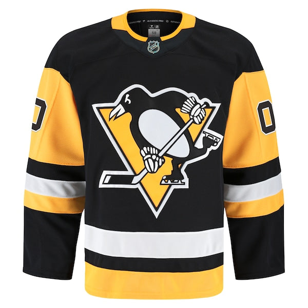 Pittsburgh Penguins Home Authentic Pro Custom Jersey - Black - Image 2