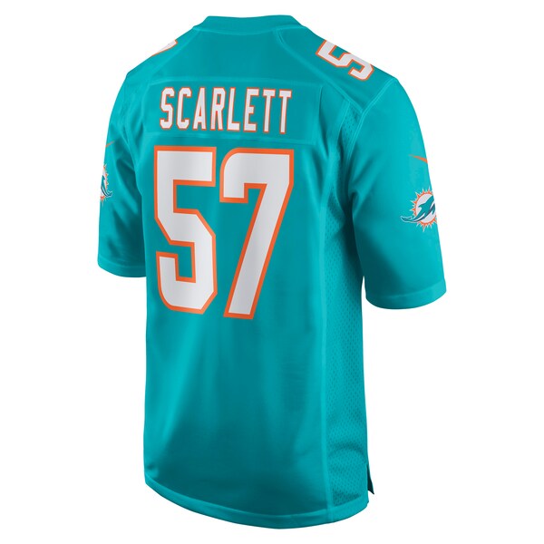 Brennan Scarlett Miami Dolphins Nike Game Jersey - Aqua - Image 3