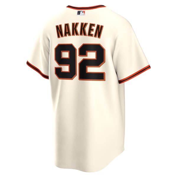 Alyssa Nakken San Francisco Giants Nike Home Replica Player Jersey - Cream - Image 3