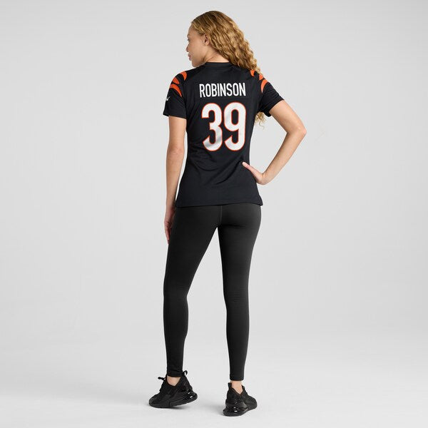 Lance Robinson Cincinnati Bengals Nike Women's Game Jersey - Black - Image 5