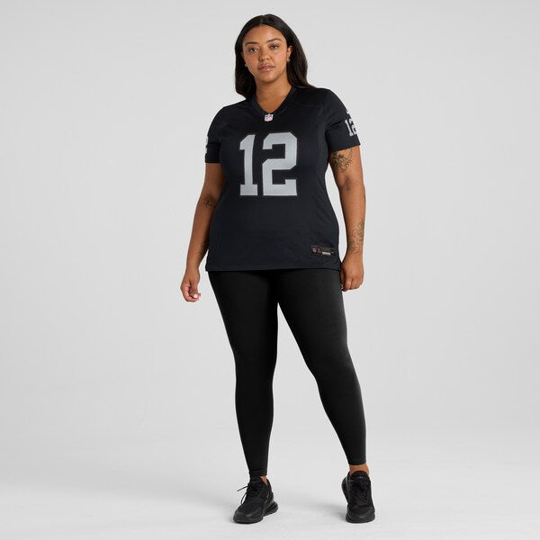 Aidan O'Connell Las Vegas Raiders Nike Women's Game Jersey - Black - Image 6