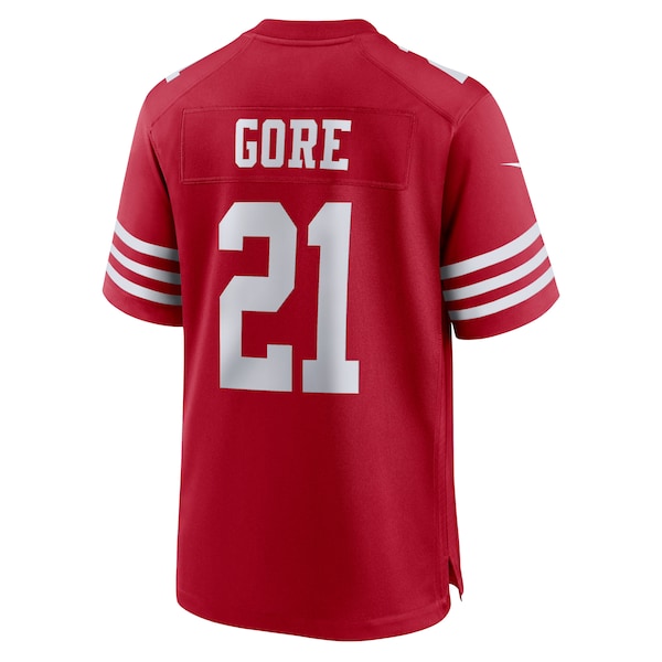 Frank Gore San Francisco 49ers Nike Retired Player Game Jersey - Scarlet - Image 5