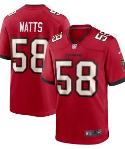 Markees Watts Tampa Bay Buccaneers Nike  Game Jersey -  Red