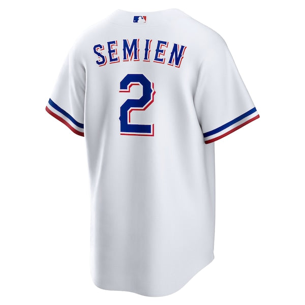Marcus Semien Texas Rangers Nike Home Replica Player Jersey - White - Image 3