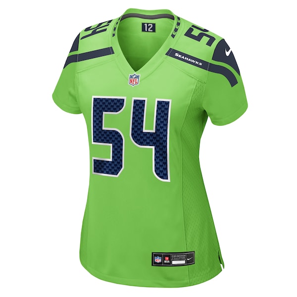 Bobby Wagner Seattle Seahawks Nike Women's Game Jersey - Neon Green - Image 2