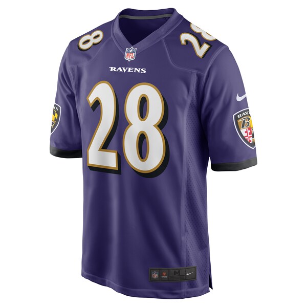 Sanoussi Kane Baltimore Ravens Nike Team Game Jersey - Purple - Image 2